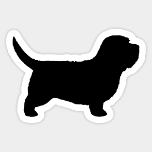 Petit Basset Griffon Vendéen Silhouette Sticker